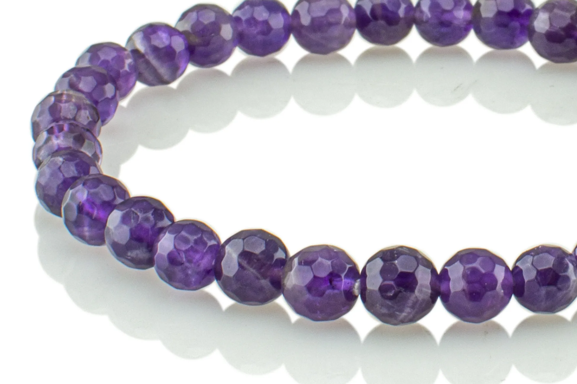 Armband aus Amethyst