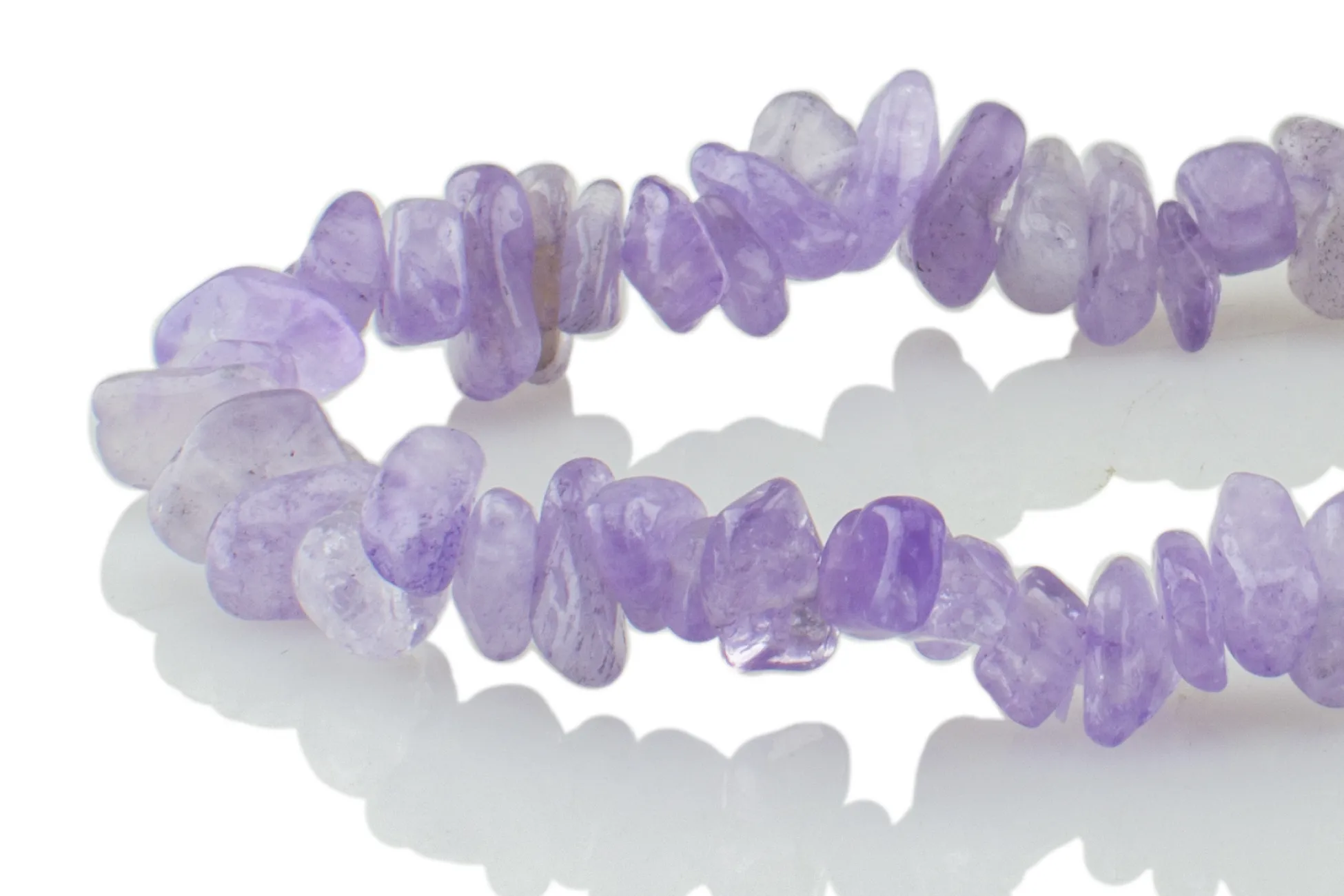 Armband aus Lavendel-Amethyst