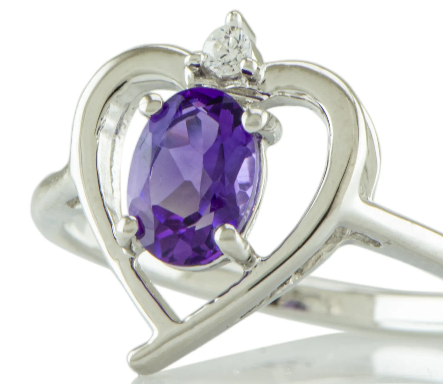 Ring mit Amethyst