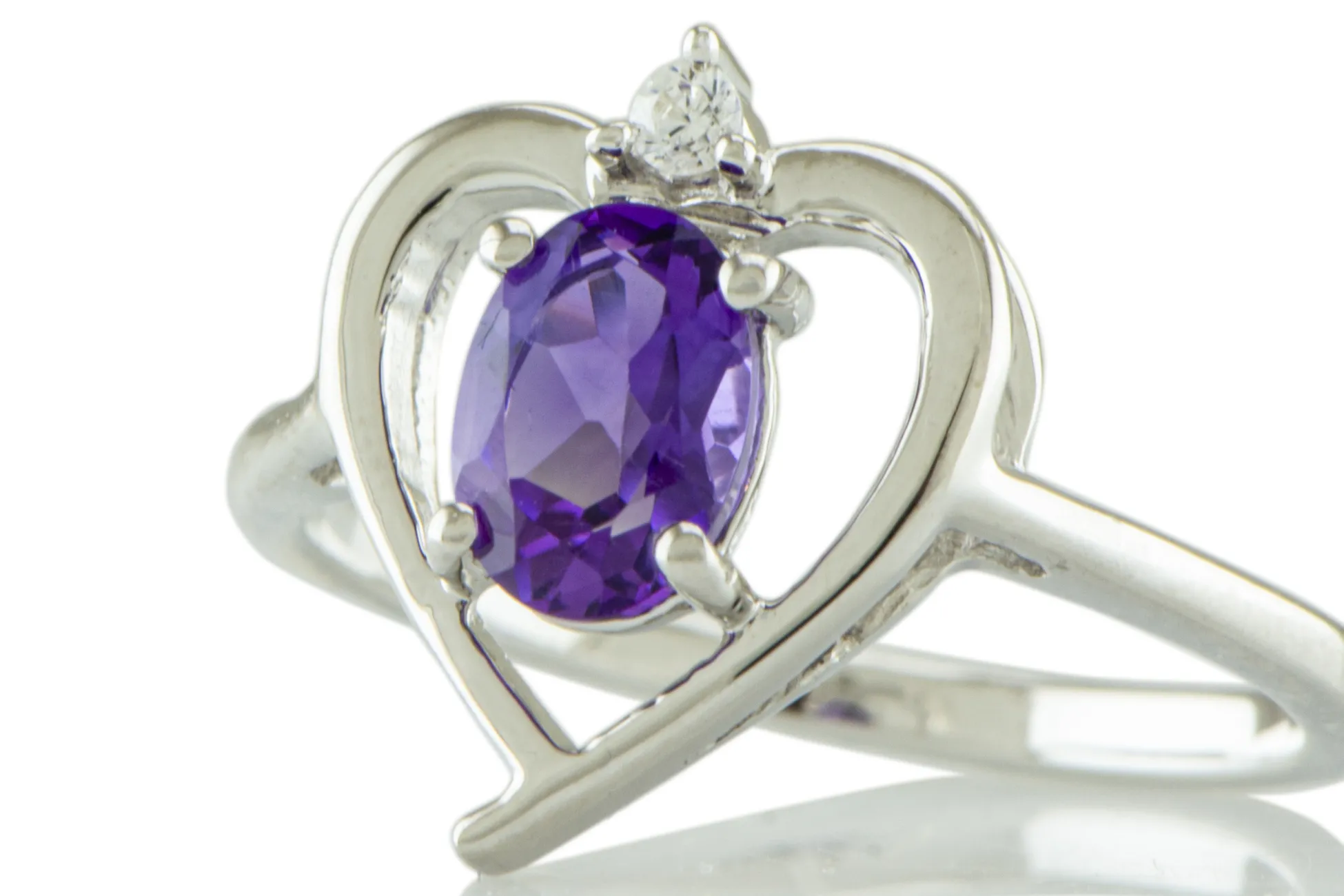 Ring mit Amethyst