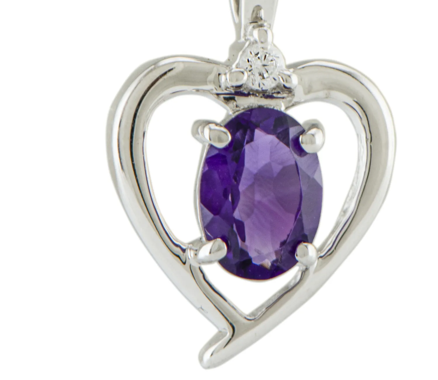 Silberanhänger mit Amethyst