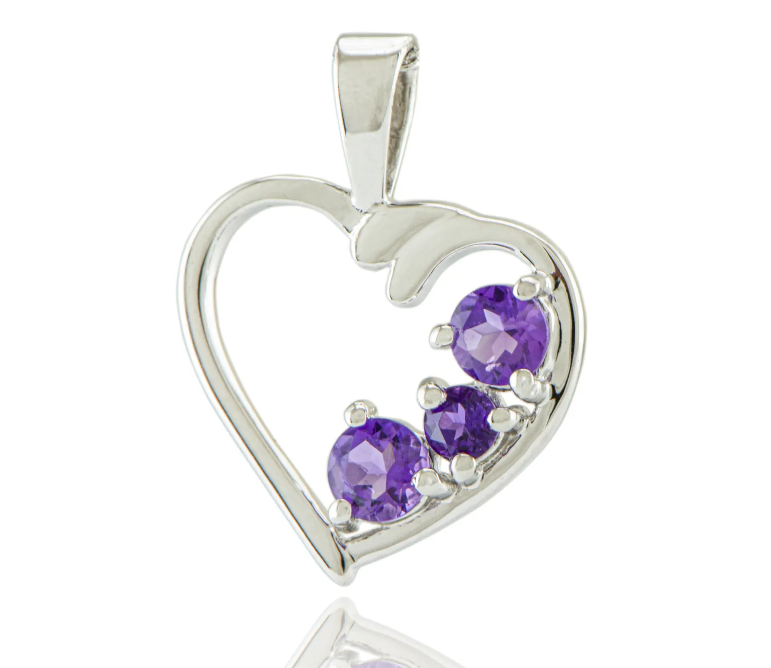 Silberanhänger mit Amethyst