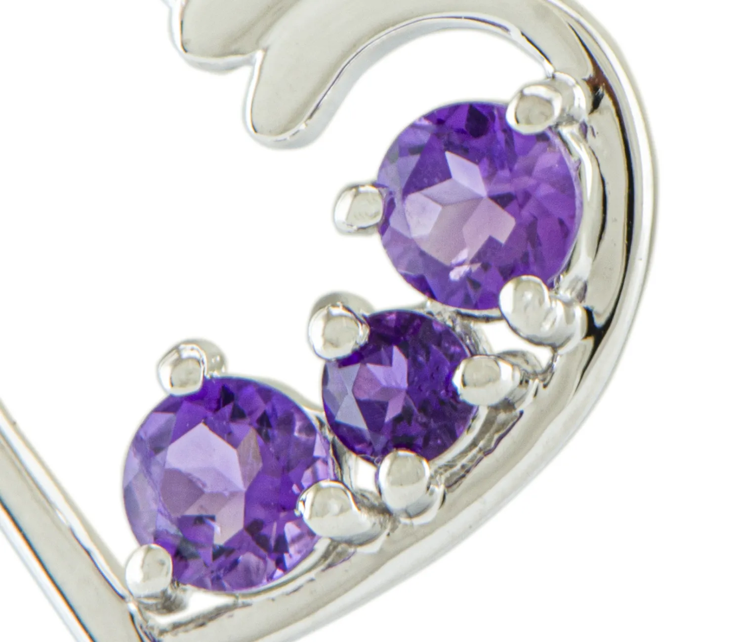 Silberanhänger mit Amethyst