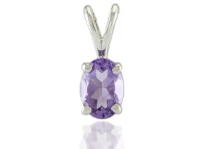 Silberanhänger mit Amethyst
