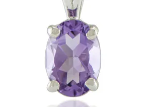 Silberanhänger mit Amethyst