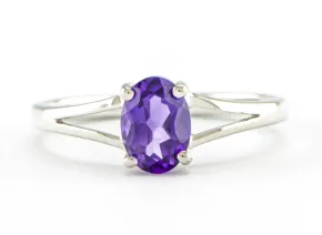 Ring mit Amethyst
