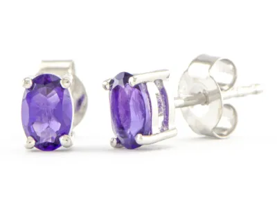 Ohrringe mit Amethyst