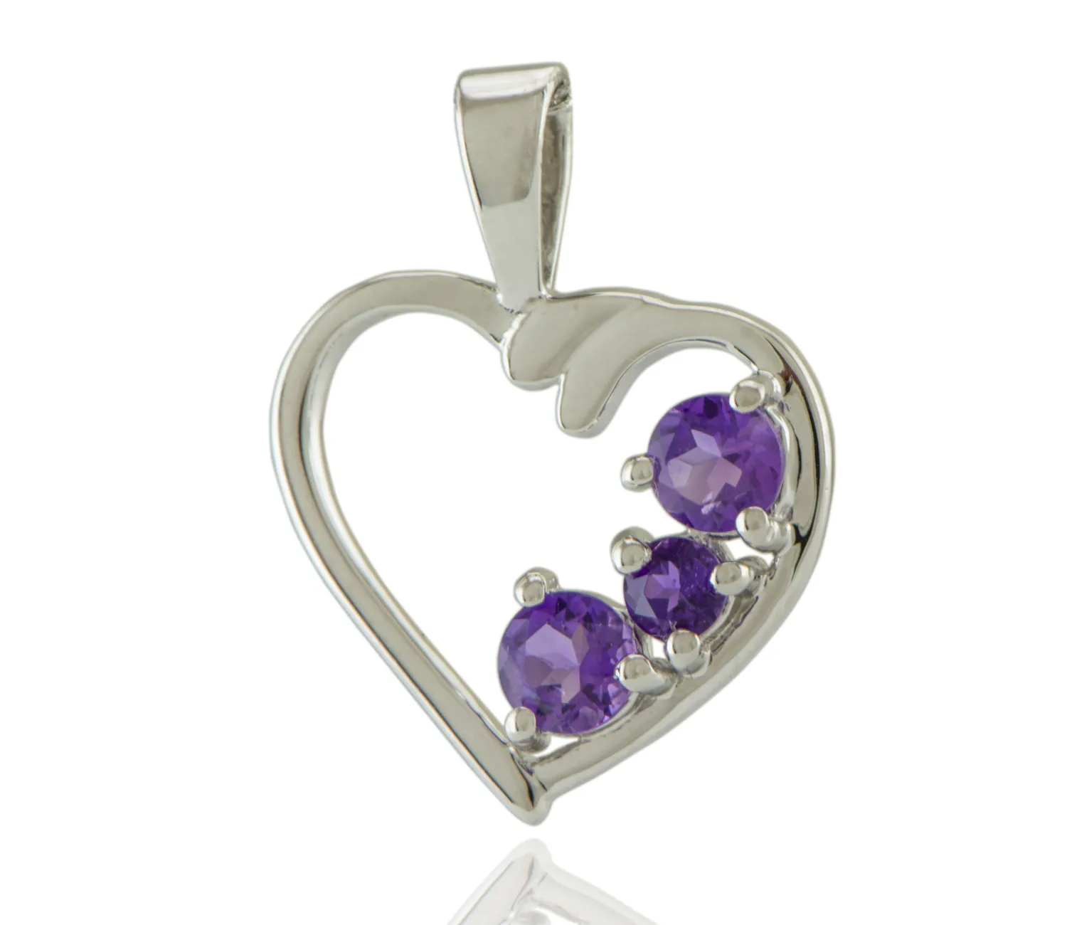 Silberanhänger mit Amethyst