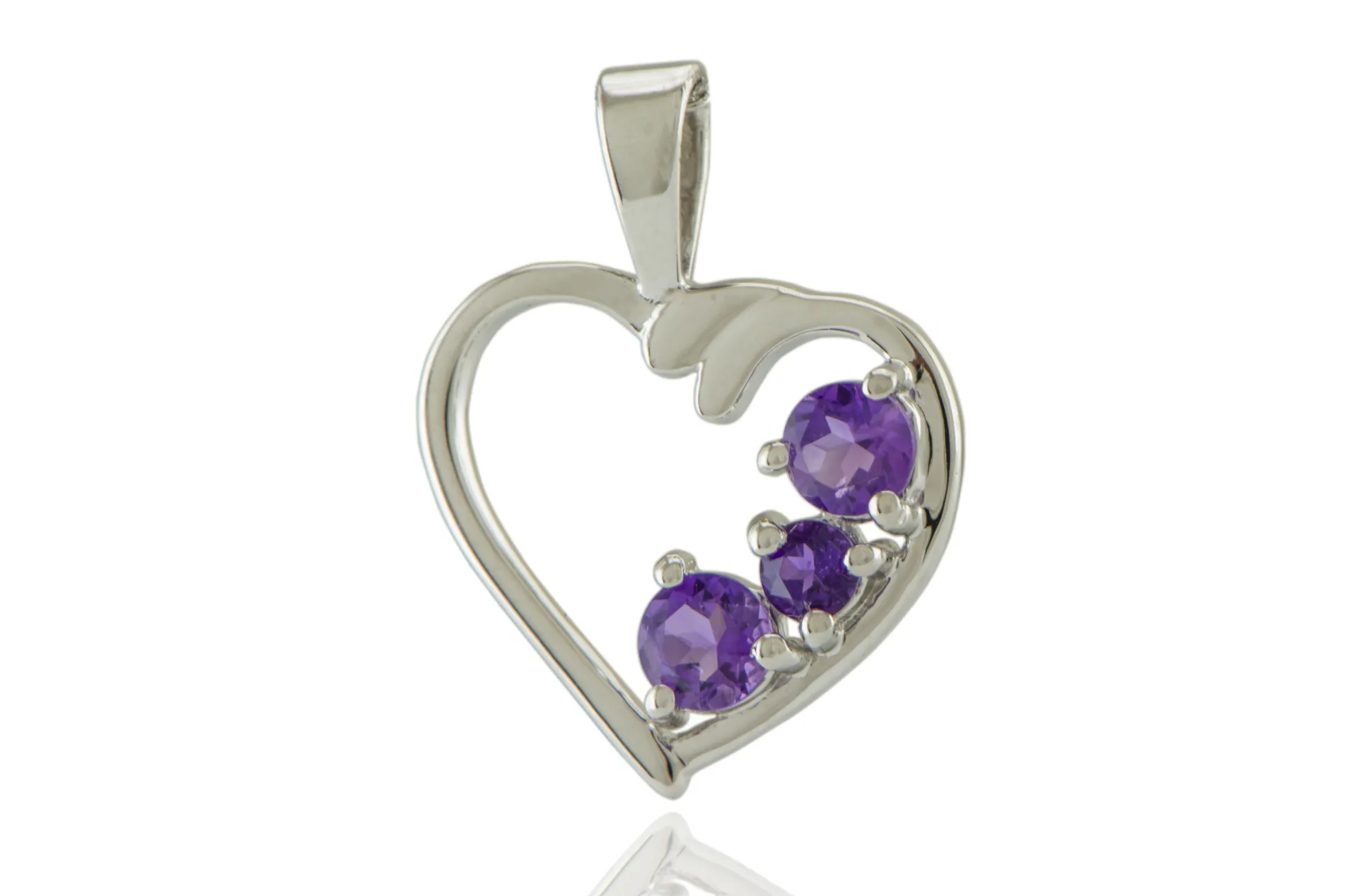 Silberanhänger mit Amethyst