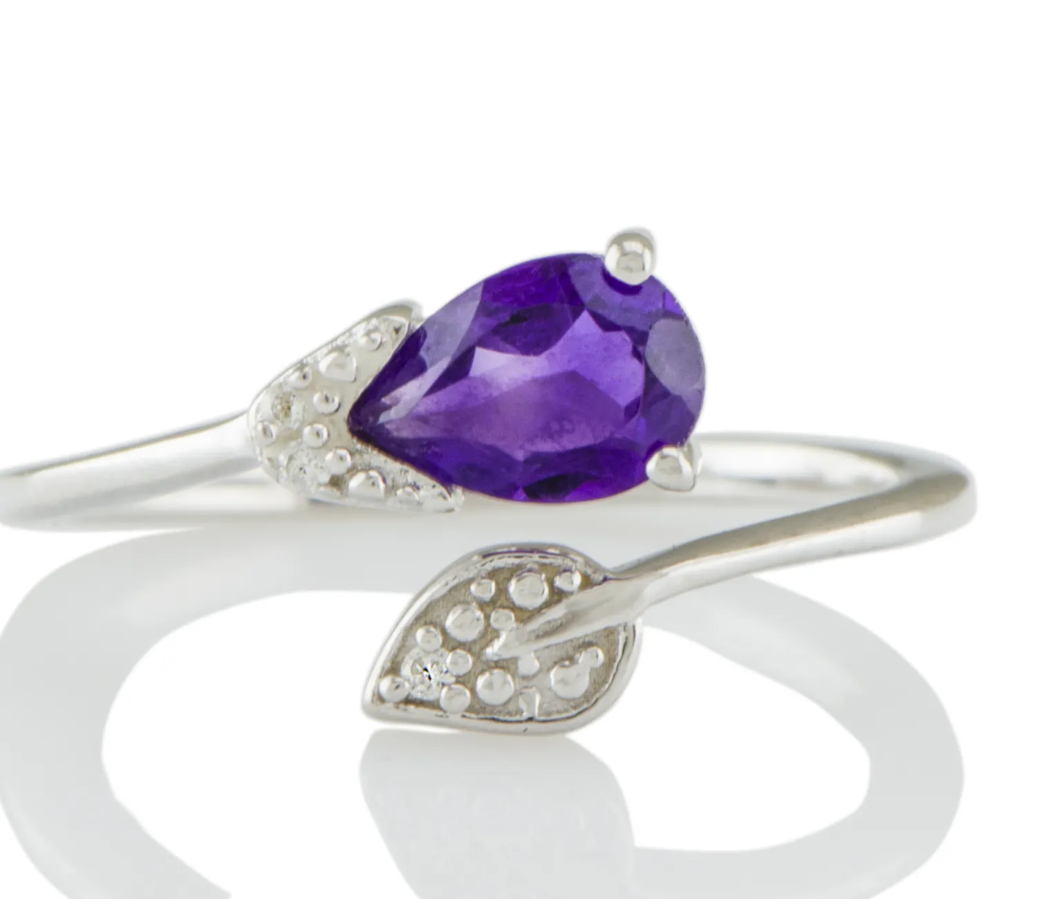 Ring mit Amethyst