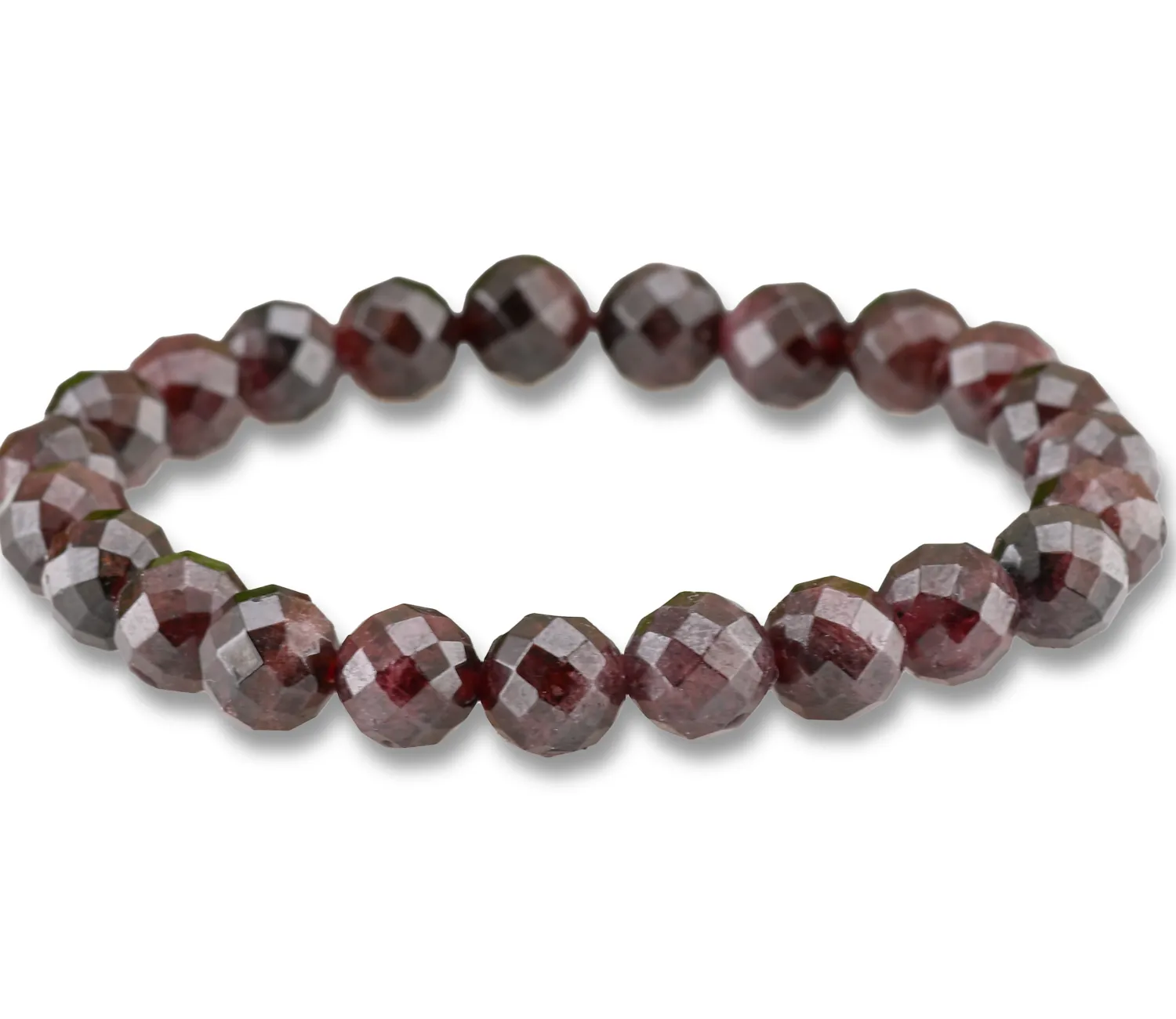 Granat-Armband