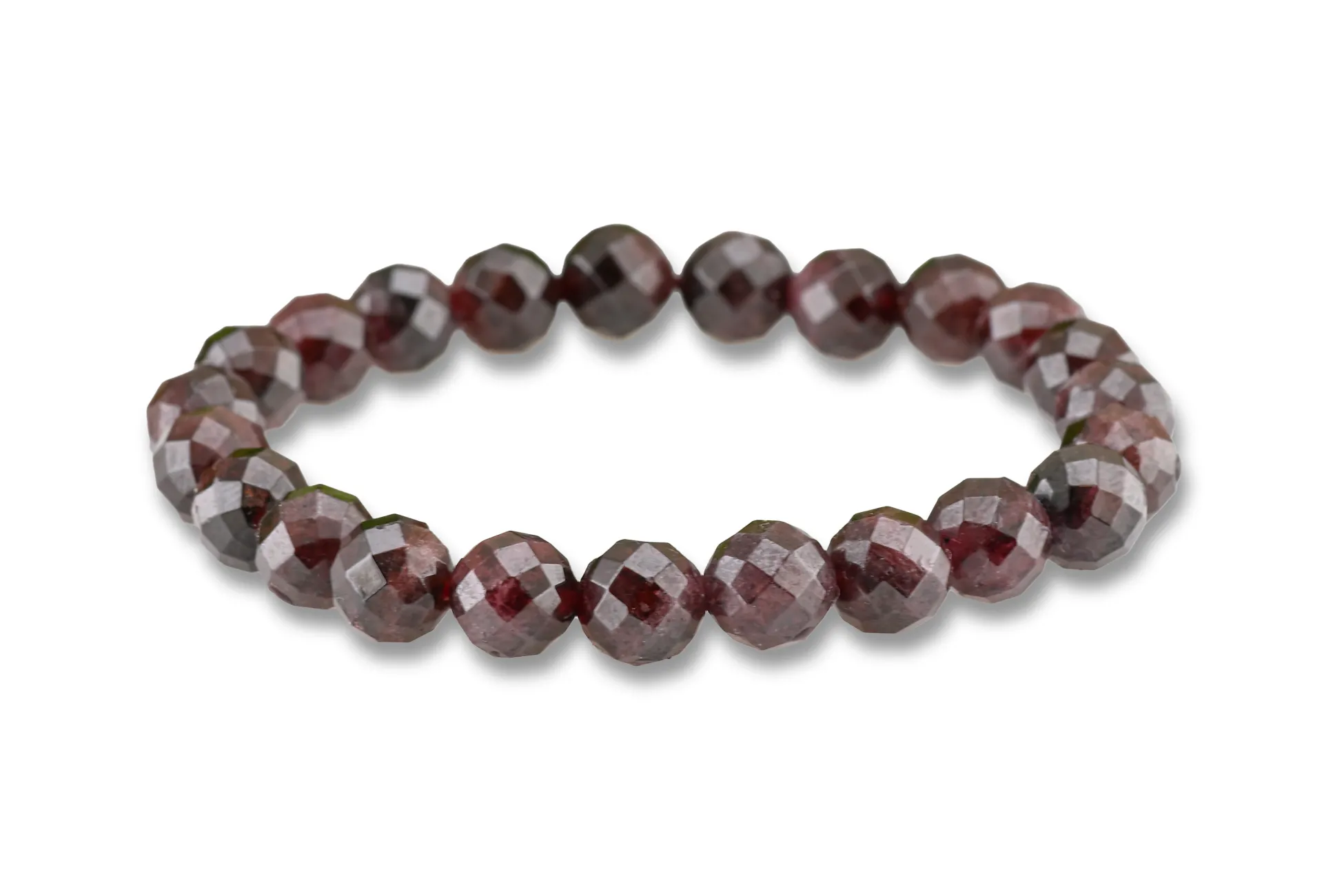 Granat-Armband