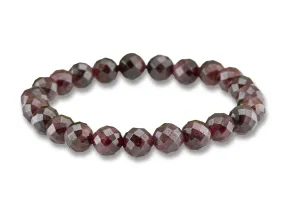 Granat-Armband