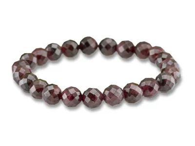 Granat-Armband
