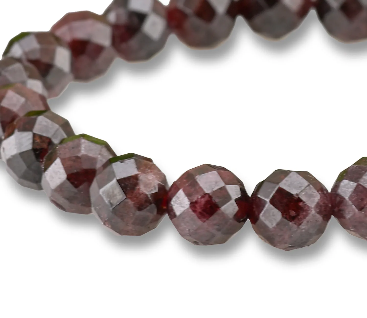 Granat-Armband