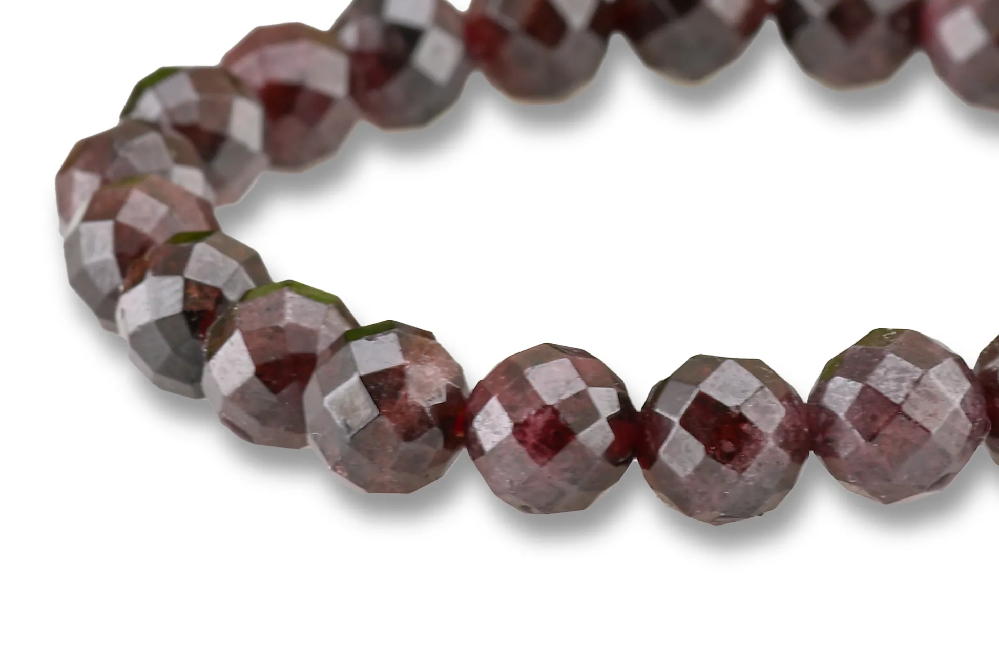Granat-Armband