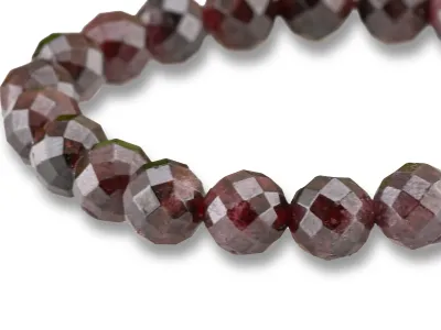 Granat-Armband