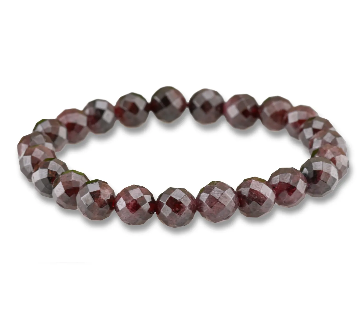 Granat-Armband