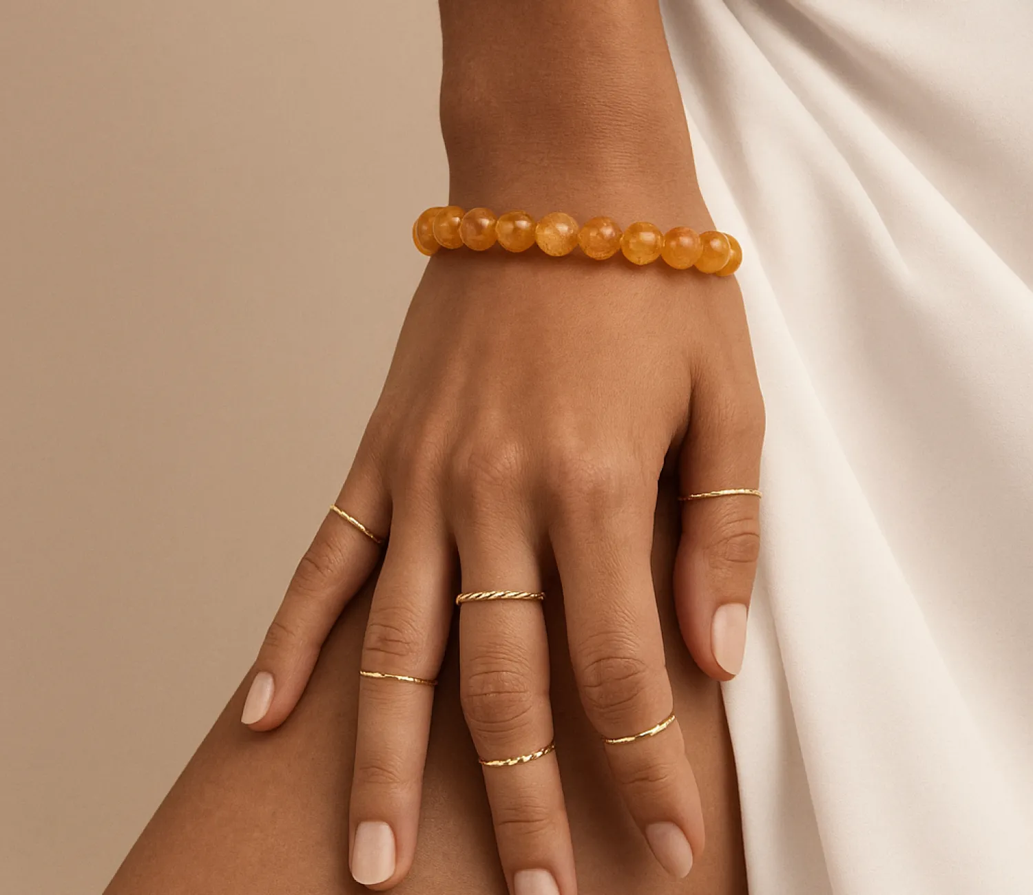 Citrin-Armband