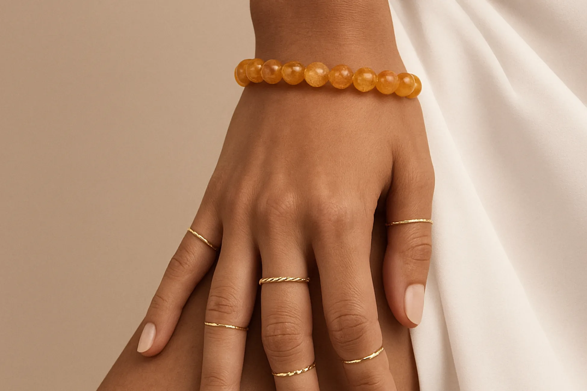 Citrin-Armband