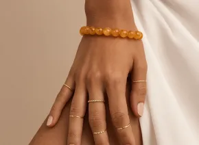 Citrin-Armband