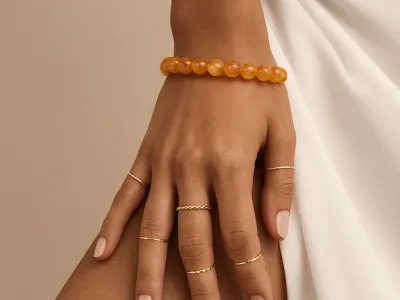 Citrin-Armband