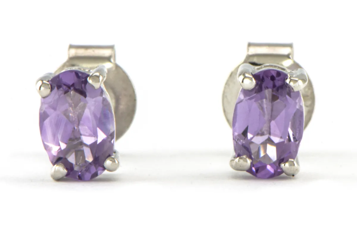 Ohrringe mit Lavendel-Amethyst