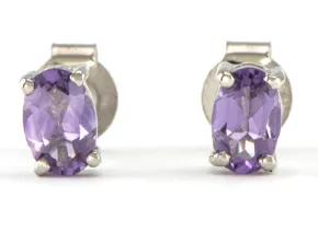 Ohrringe mit Lavendel-Amethyst