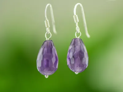 Amethyst Ohrringe