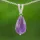 Anhänger mit Amethyst