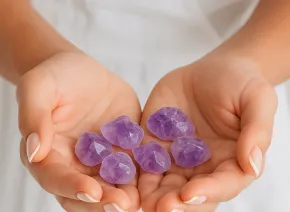 Amethyst Kristalle