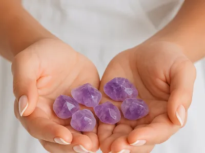 Amethyst Kristalle