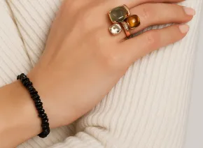 Schwarzer Turmalin Armband