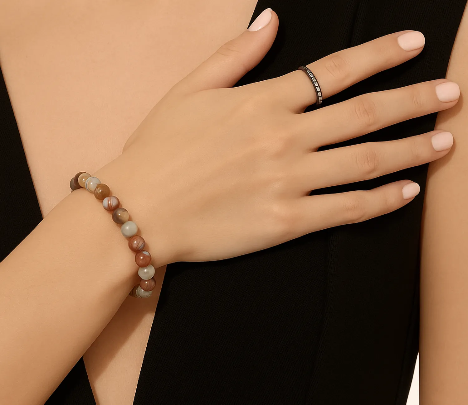 Armband aus Achat AA