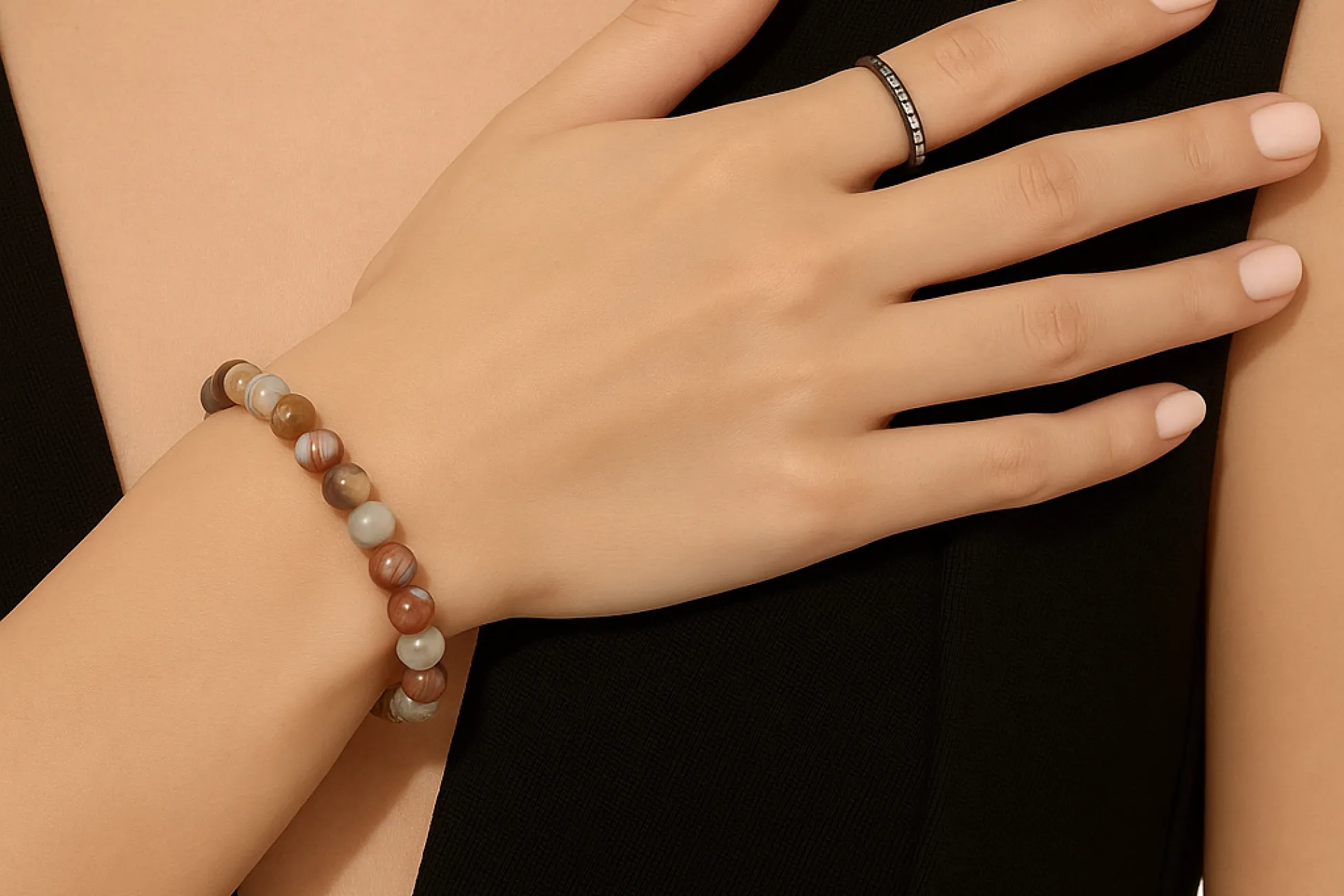 Armband aus Achat AA