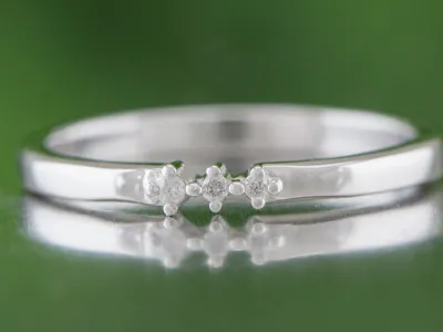 Ring mit Diamanten