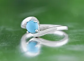 Silberring mit Türkis