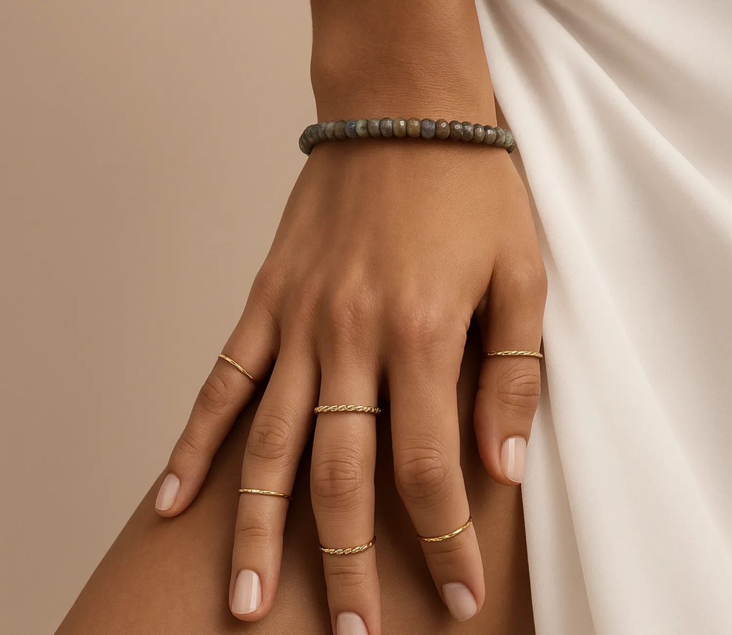Armband aus Labradorit
