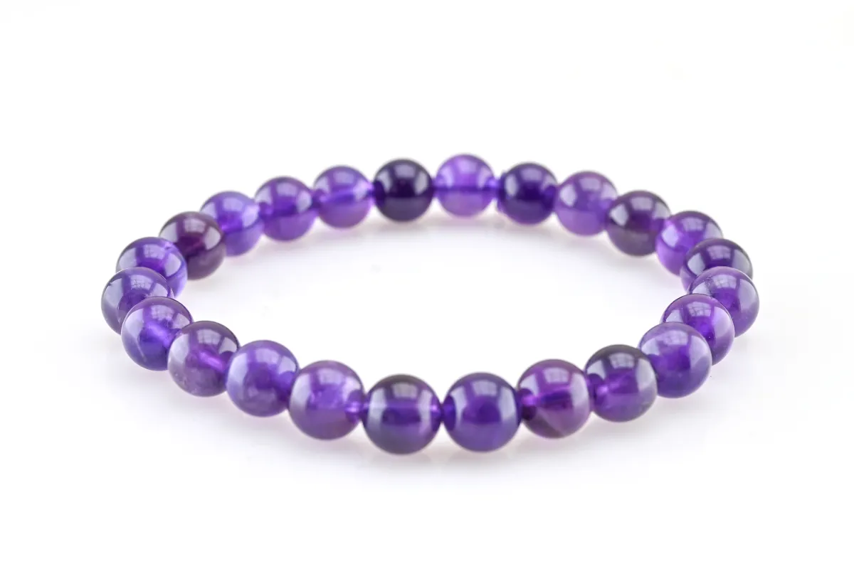 Armband aus Amethyst AA