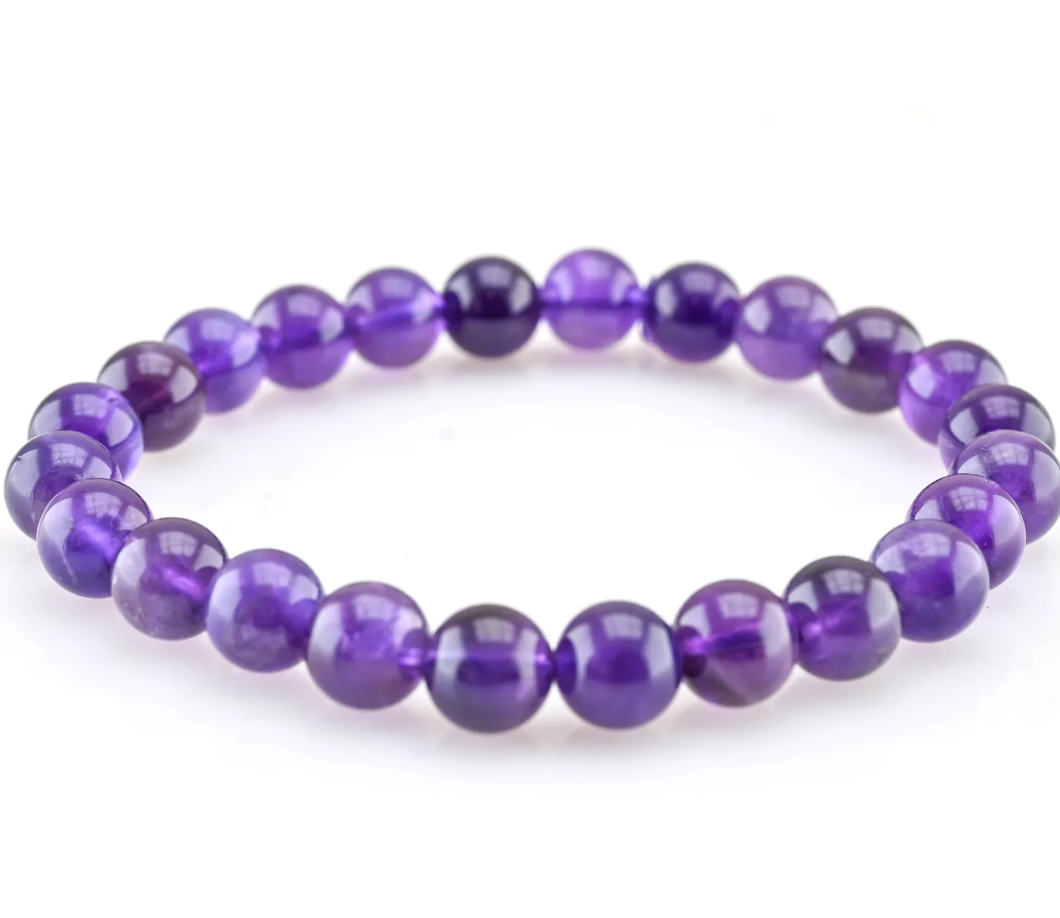 Armband aus Amethyst AA