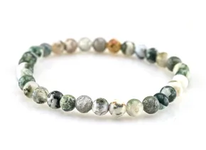 Armband mit Moosachat