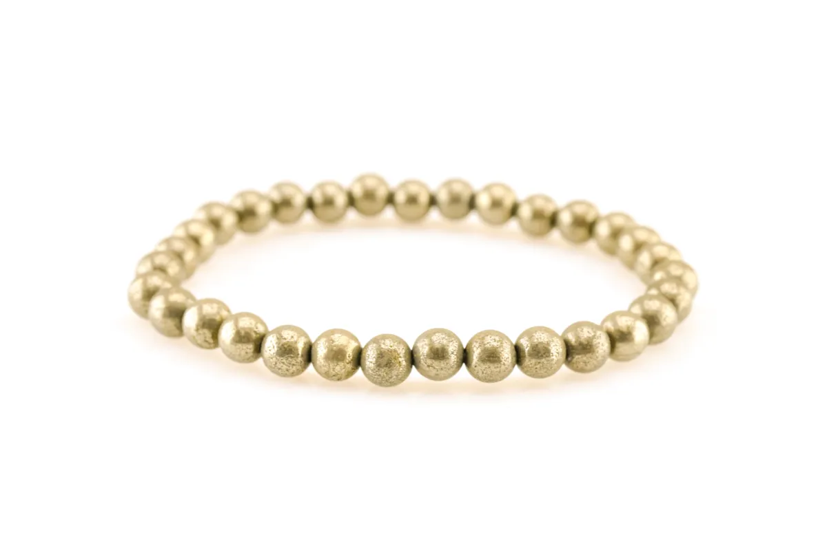 Elegantes Armband aus Pyrit
