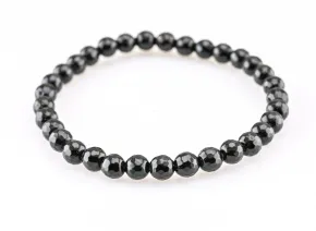 Armband mit schwarzem Obsidian