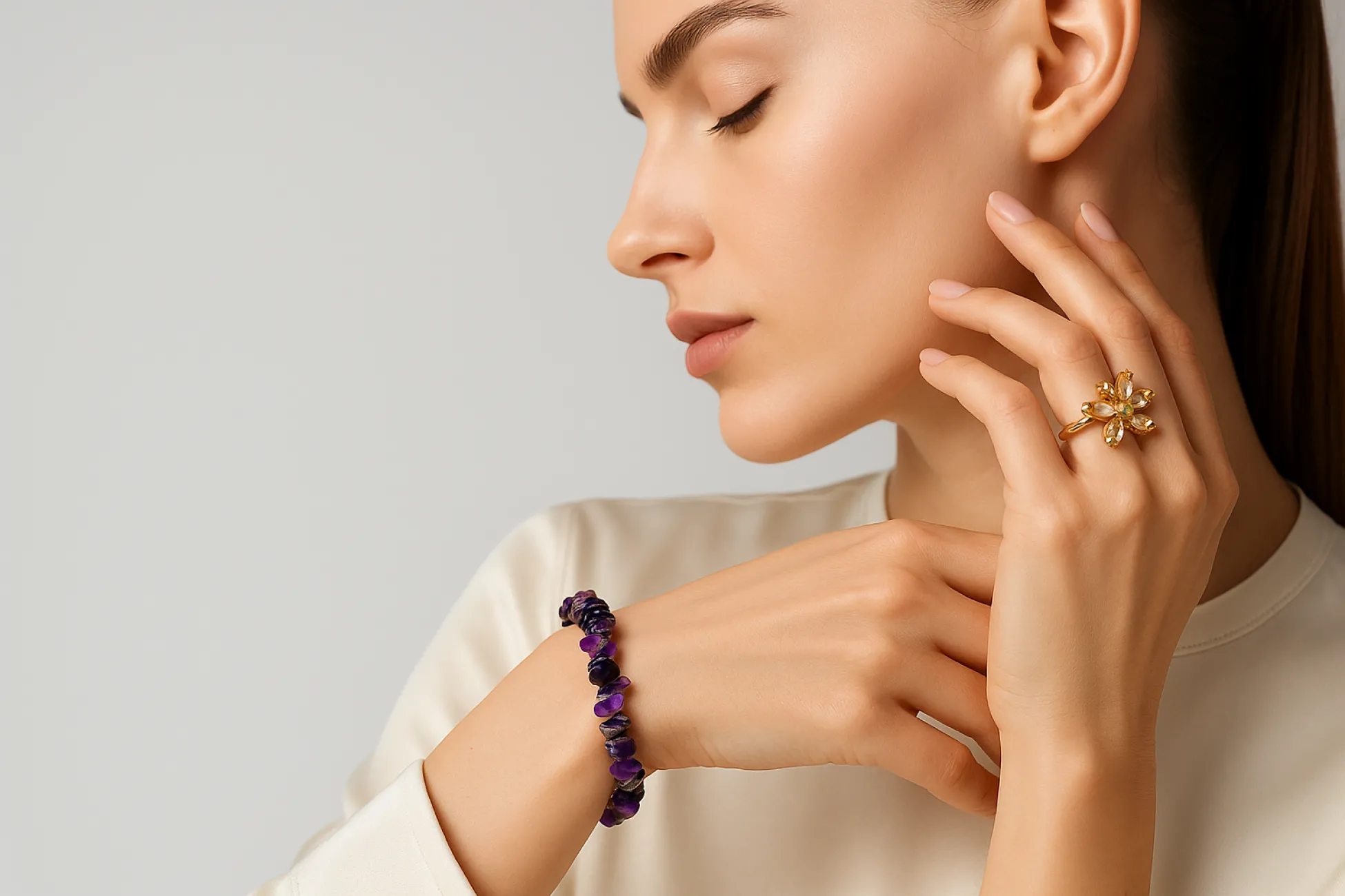 Sugilit Armband