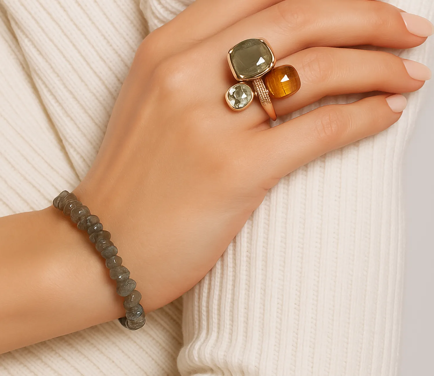 Labradorit Armband