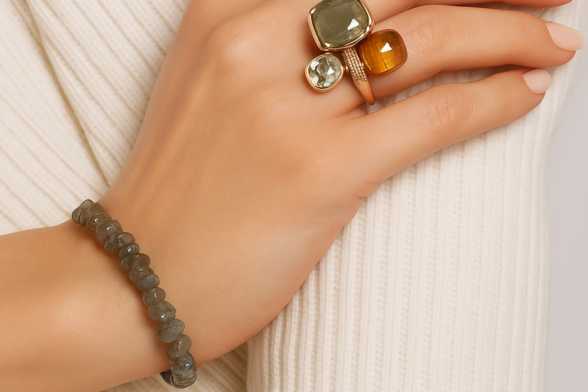 Labradorit Armband