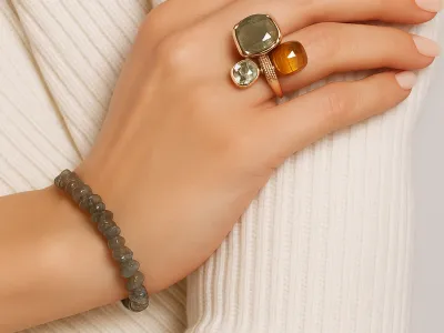 Labradorit Armband