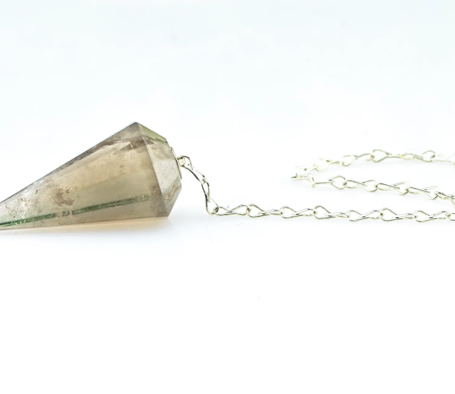 Pendeluhr mit Rauchquarz