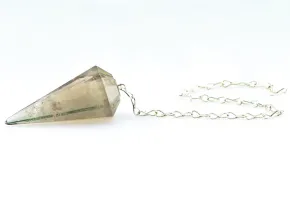 Pendeluhr mit Rauchquarz