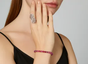 Armband mit Rubin AA